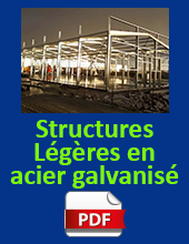 Structure Legere en acier galvanise